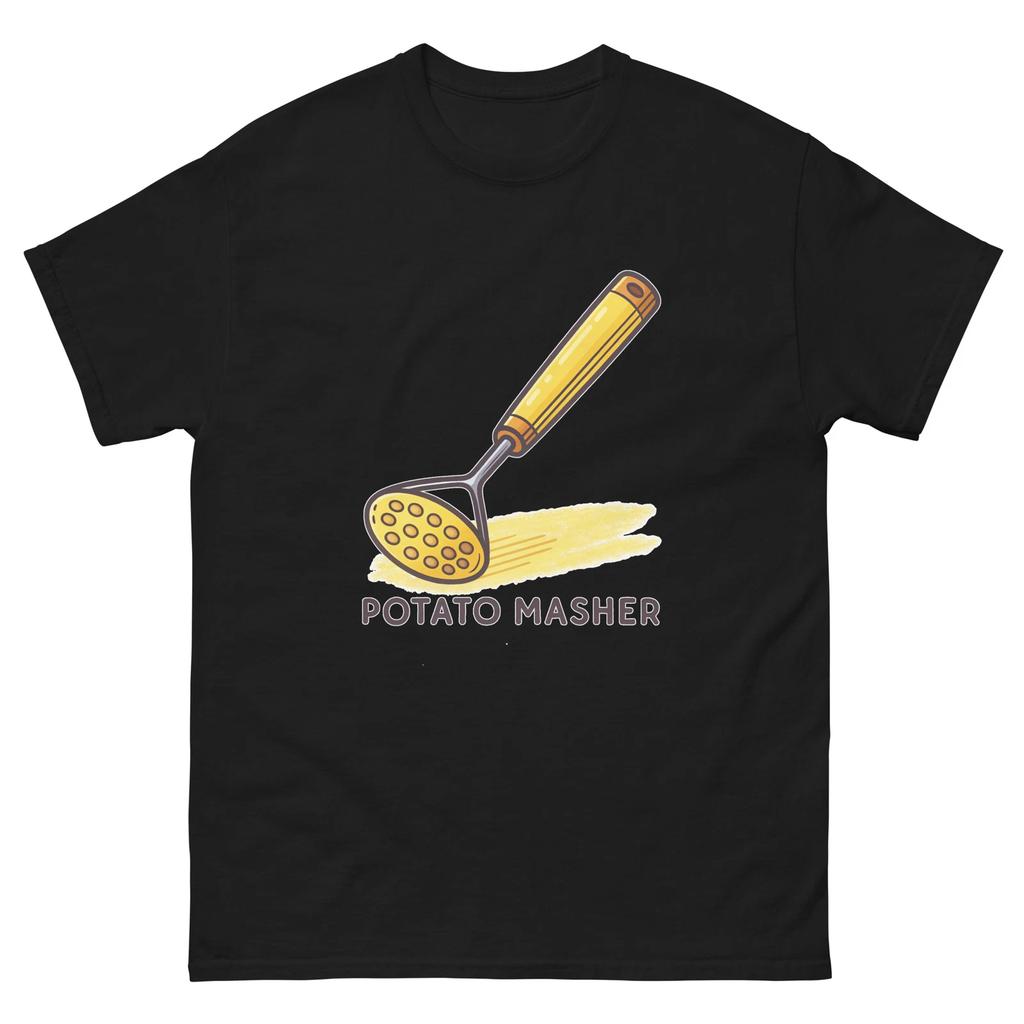 Potato Masher Kitchen Home Cooking Culinary Utensil T-Shirt