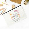 Thank You Teacher for Everything You Have Done for Us Printed Pencil Bag Stationery Bags Travel Makeup  Pouch Gift for Teachers