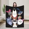 The Secret Life of Pet Flannel Blankets Winter Movie Soft Warm Bedding Throws for Girls Boys Living Room Aesthetic Bedspread