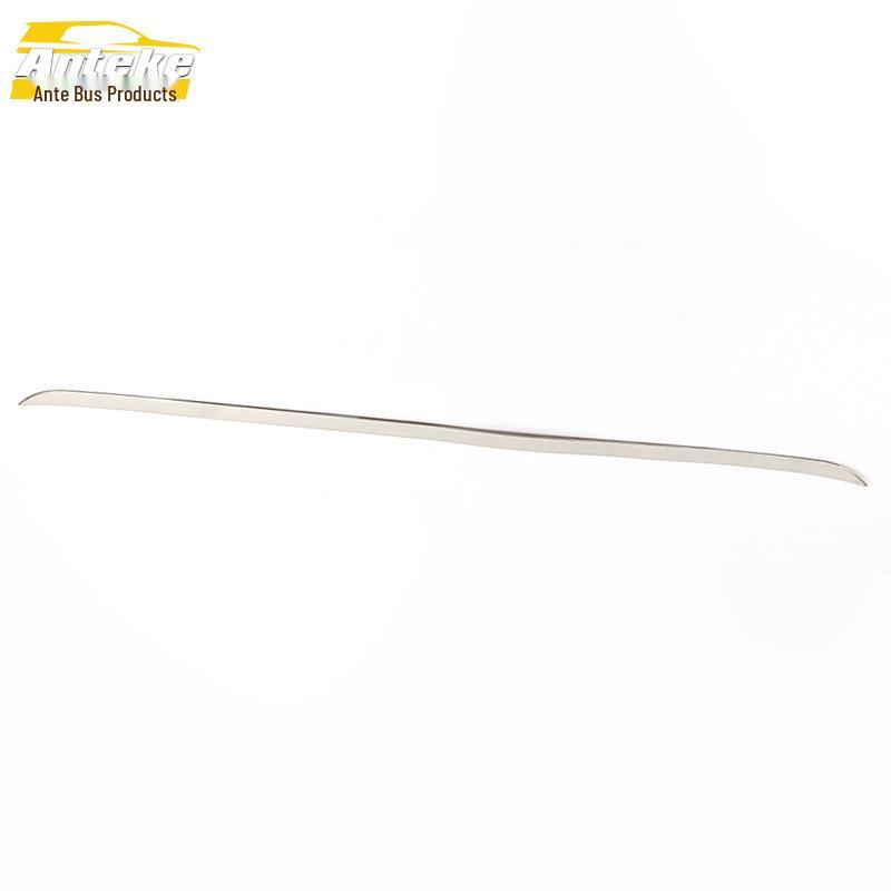 5 Series Tailgate Trim Sticker: Stainless Steel Anti-Scratch Bumper Strip Accessory