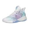 ANTA Bubble Bomb Basketball Shoes Women's Low Top Shallow Beach Green/Lotus Purple/Ivory White 122211603Q-1