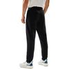 Li Ning Fitness Series Solid Color Comfortable Quick-Dry Knitted Sports Pants Men Bottoms Black AKLU147-1