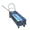 100x40x28cm side drain with silent wheel cart