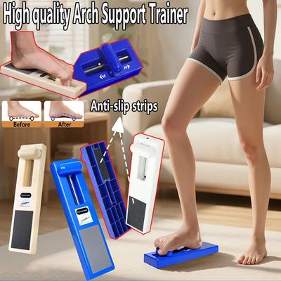 1pc Arch Support Trainer & Toe Aligner - Non-Slip Base, Cushioned Arch Support forPlantar Fasciitis, Flat Feet, Ballet, Running