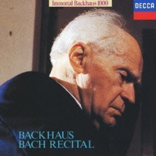 

CD BACHHAUS, WILHELM - Bach Recital UCCD9167 Japan ObiClassical Used