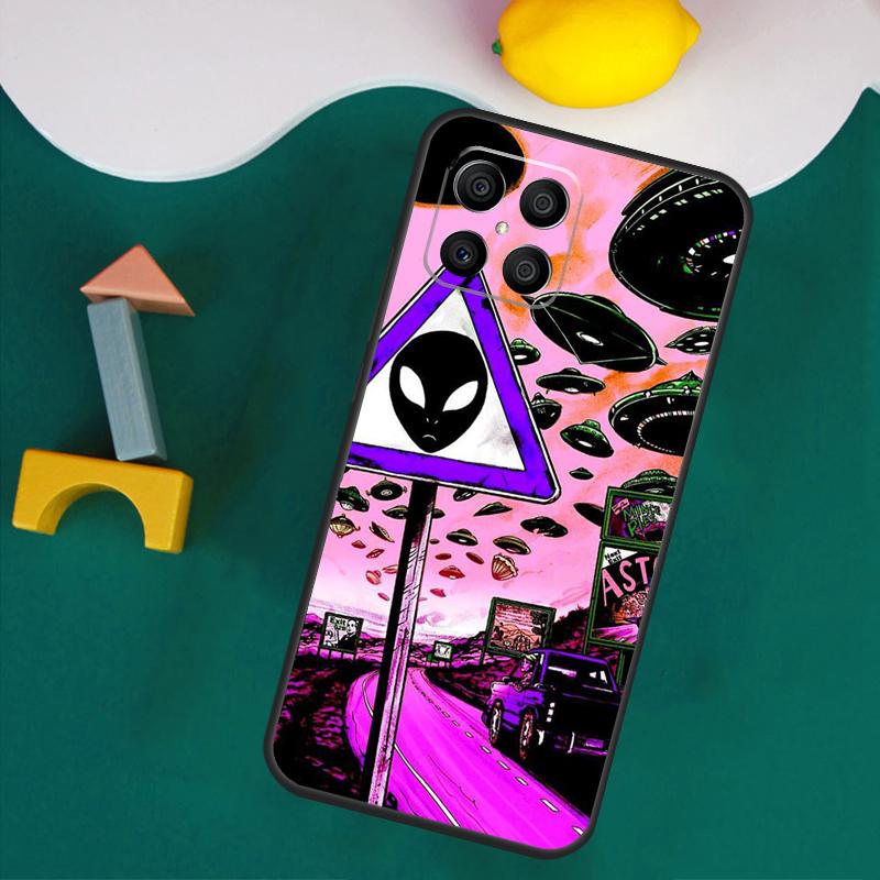 Alien UFO Case For Honor 200 Pro 50 70 90 X9a X8a X8 X9 X8b X9c X9b Honor Magic 7 Lite 5 6 Pro Cover