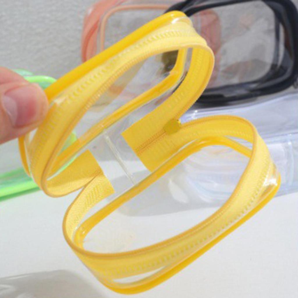 Color Clear Zipper Storage Bag Cartoon Doll Children Toy Box Organizer Earphones Chargers Pouch Gift Bags Dustproof Case