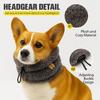 Winter Dog Headwear   Keep Warm Multifunctional Neck and Ear Warmer Pet Earmuff Multiple Pattern