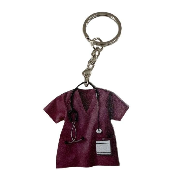 Портативный брелок на тему медсестры Из акриловых материалов Для рюкзака Или аксессуар для телефона Украшение