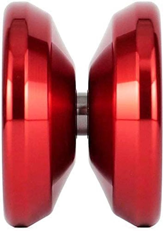 Intermediate Metal Yo-Yo Spin Gear Metal Spin Gadget Starter Set, Bind Compatible (Red)