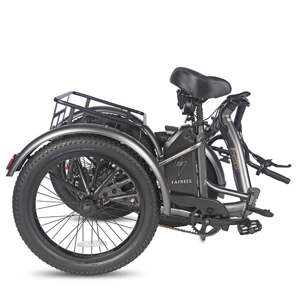 Elektrisches Lastenrad FAFREES F20 Mate 20" 750W Motor E-Bike Faltbar Höchstgeschwindigkeit 30 km/h Doppelte Hydraulikbremse Maximale Reichweite 115 km Zuladung 180 kg