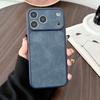 Luxury Leather Matte Phone Soft Case for iPhone 17 16 15 14 13 Pro 17Pro 16Pro 15Pro 14Pro 13Pro Max Plus Back Cover Shockproof