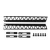 RC Car Rock Sliders High Simulation Aluminium Alloy Professional Metal Side Pedal Step for Axial SCX6 1 6 Jeep 10.4in