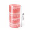 Portable Disposable Toilet Cover Heart Shaped Seat Protector Toilet Cover Sticker  Hotel Bathroom