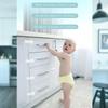 5Pcs Child Safety Lock Anti-Pinch Cabinet Locks for Drawer Door & Refrigerator Home Security Protection Buckle for Kids