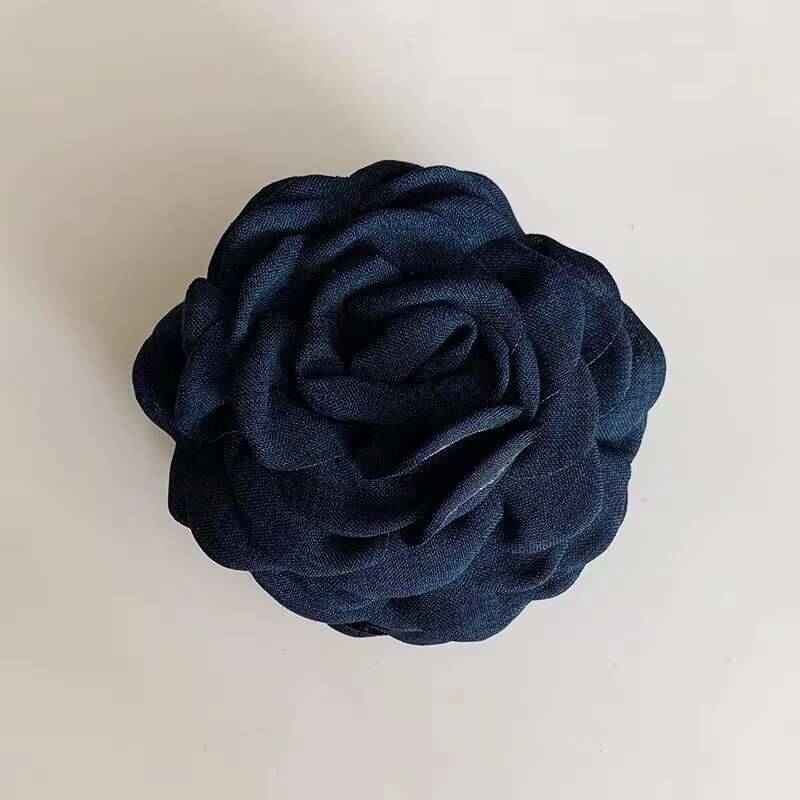 9cm Große Blume Haarspangen Französische Krallenklemme Für Frauen Haarschmuck Koreanisch Hinterkopf Haarklammer Mädchen Geschenke