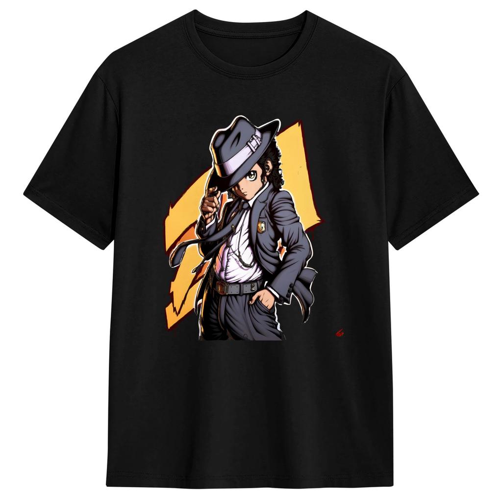 MMichael JJackson the king of pop TShirt Summer Cotton T Shirts For Unisex Casual Tshirt Short Sleeve Y2K Funny Top Tees