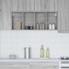Hanging Cabinet Grey Sonoma 40 x 29.5 x 100 cm Particleboard