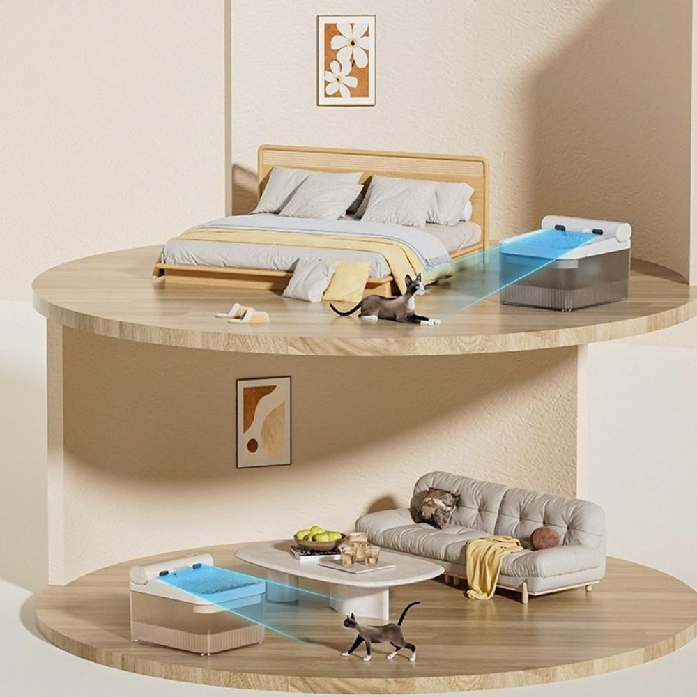 Triple Filtered Cat Automatic Water Fountain Silent Operation Large Capacity Pet Water Dispenser Filter Circulation Smart