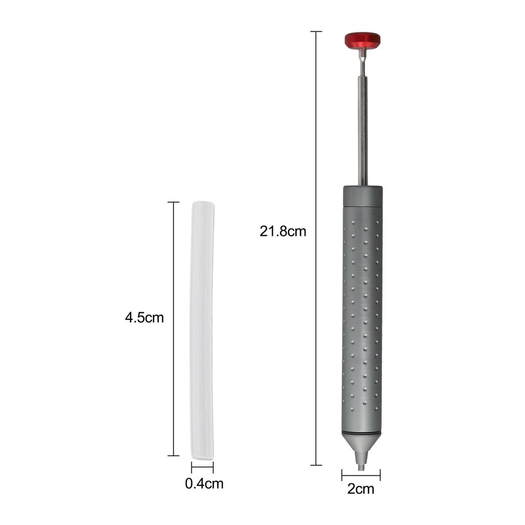 Easy Clean Lötentferner Antistatisches Werkzeug Effektives Lötzinnentfernen Aluminium Entlötpumpe Leicht Und Tragbar