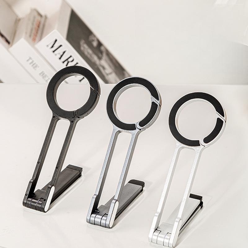 1 Set Magnetic Cell Phones Tripod Mount Foldable Portable Phone Holder Stand For Magsafe Phone 16 15 14 13 12 Pro Max