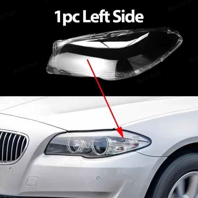 Car Headlamp Cover Headlight Lens Glass Cover Lampshade Bright Shell Lens Covers For BMW 5 Series F10 F18 528i 530i 535i 2010-17