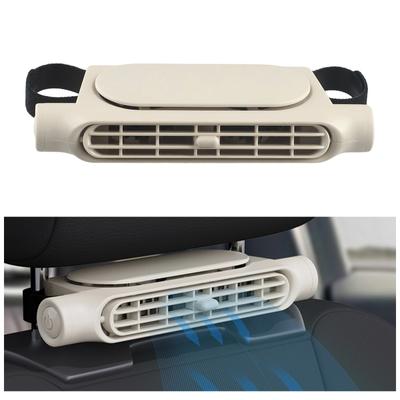 Data Cable Wind Electric Fan Cooling For SEAT Fan Instruction Manual Level 3 Plastic 5V/2A Electric Car Rear New