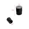 B6 VW For Volkswagen 4Pcs Car Valve Caps Wheel Tires Air Tyre Stem Protective Cover For Volkswagen Golf Jetta Tiguan Touran TSI