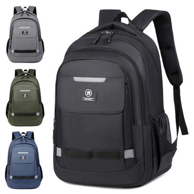 Fashion Large Travel Backpack Men'S Compartment Business Bag Outdoor Sports Men'S Black Storage Backpack