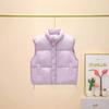 Autumn and Winter New Korean Version Short Stand-up Collar Vest Foreign Loose Versatile Vest Cotton Jacket