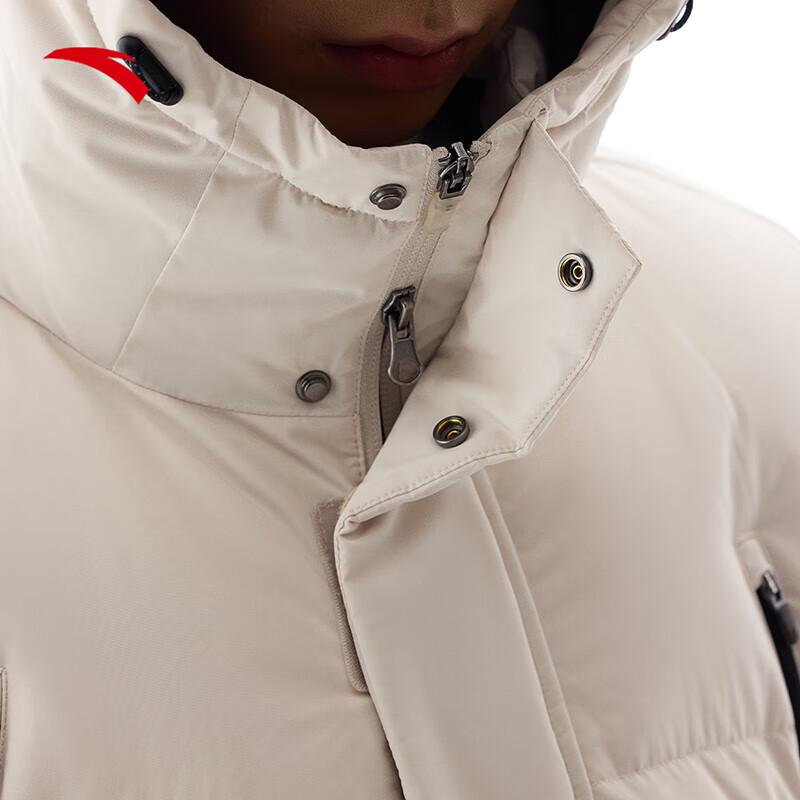 Anta Men's Mid-Length 4-Proof Three-Layer Warm Down Jacket