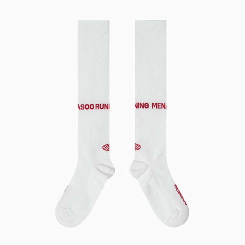 MENASOO Menasoo Long Socks_White