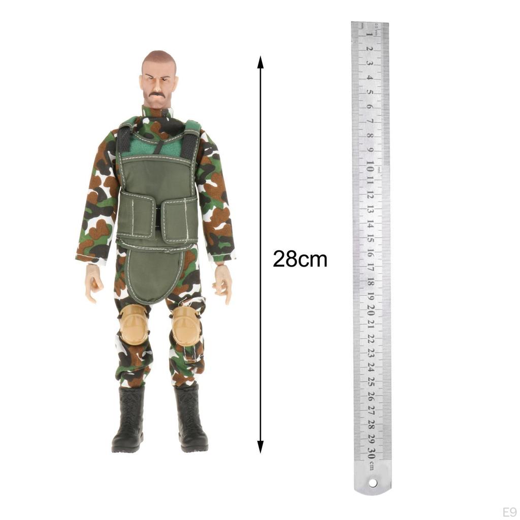 12 Inch Action Figures Playset, Model Figure In 1:6 Scale, Toys for Adults,