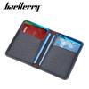 Slim Folding Wallet Men Soft Leather Card Wallets Mini Credit Card Holders Thin Card Purse Small Bags for Women Men Wallet