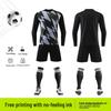 Tongye Langarm Fußball Trainingsshirt für Herren