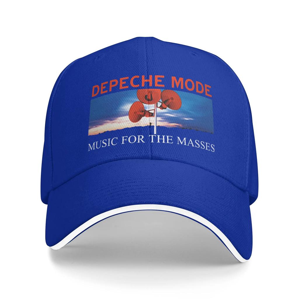 Depeche Mode Music For The Masses Baseballkappe Vintage Trucker-Hut Sommer Partner Damen Outdoor Fitnessstudio Snapback-Kappe
