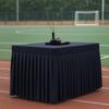 Solid Color Rectangle Table Skirts Thick Comfortable Table Cloth Cover Soft Skin Friendly Elastic Table Cloth Banquet