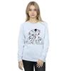 Disney Womens/Ladies 101 Dalmatians Puppy Love Sweatshirt