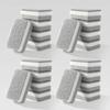 20pcs Double-sided Cleaning Sponges Pan Pot Cleaning and Maintenance Washing Sponges Household Scouring Pad Kit Tools Brush