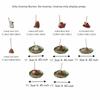 Frog Turtle Crab Animal Lotus Incense Burner Ceramics Sleep Aid Lotus Tabletop Incense Base Zen Chinese Style Desk Decor