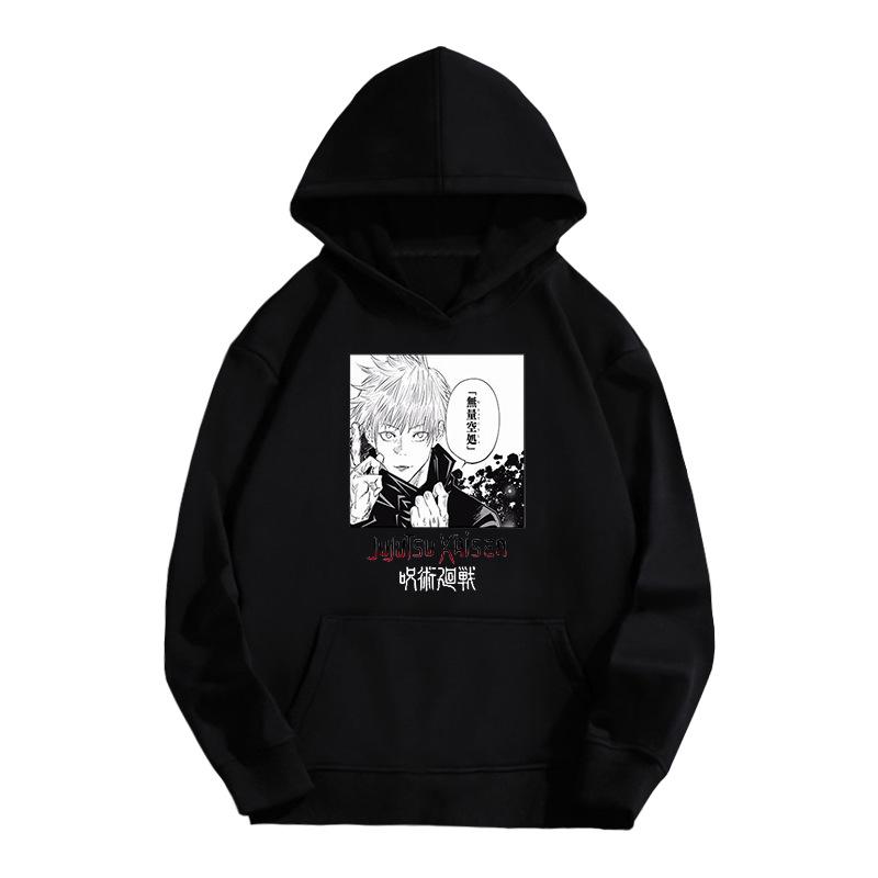 Jujutsu Kaisen 2D Printed Men's Hoodie Autumn Brand Hoody Y2K Clothes Vintage Fashion Casual Unisex Long Sleeve Pullovers