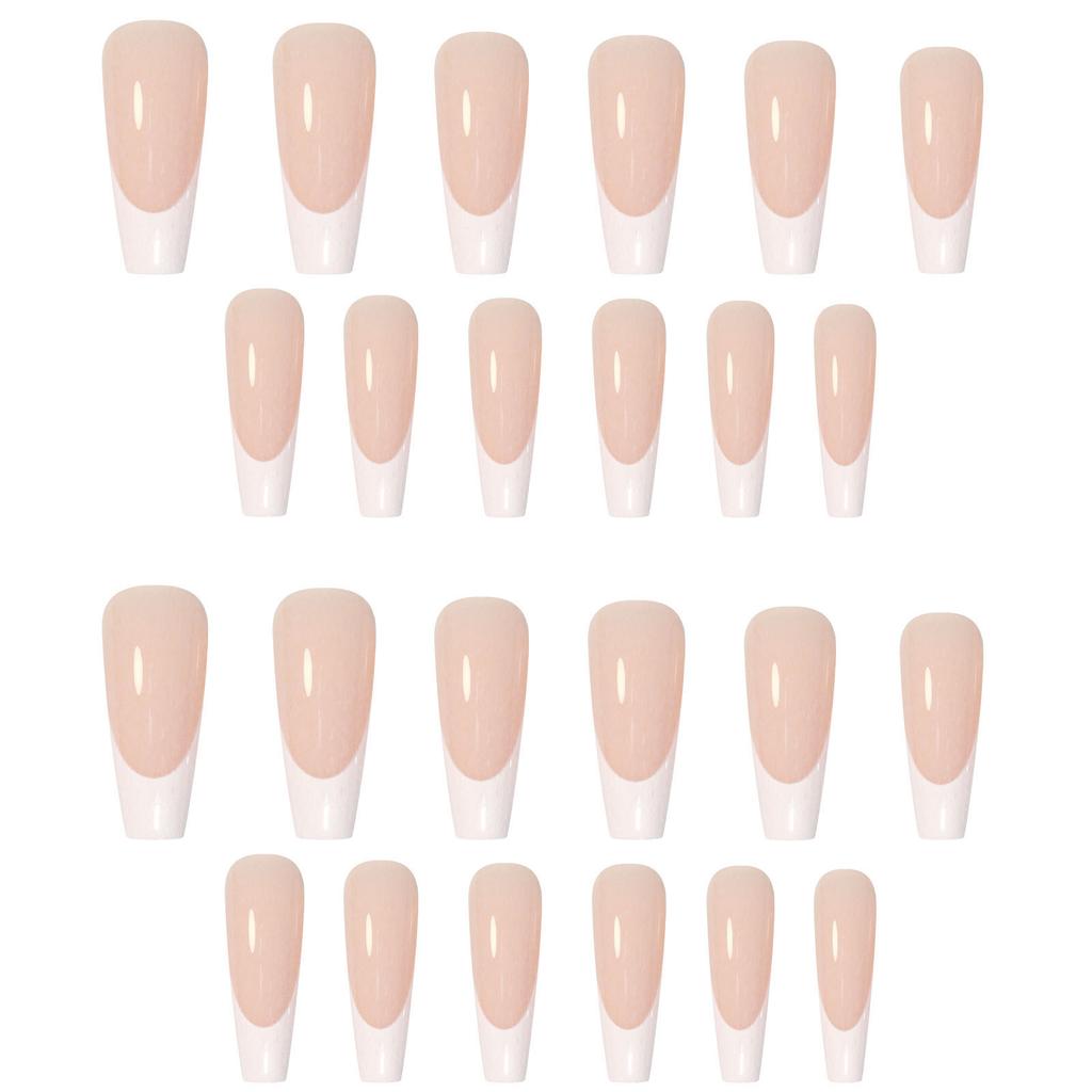 Gelégummipulver Hudfärg Fransk Nagelkonst Fransk Nagel Lösnagel Balettnagel Bärnagel Boxförpackning