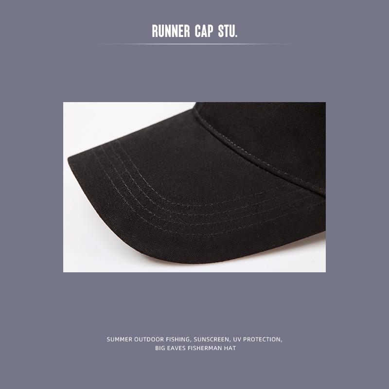 Spring and Summer Hats Male Korean Version of All Fashion Trends Duck Cap Baseball Cap Ins Casual Simple Sun Protection Hat