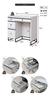 moca company Cloudear Kitchen Counter Width 90 Trash Storage Depth 45 Low Type Cupboard Cupboard Kitchen Rack White