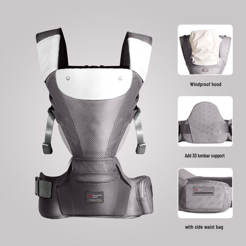 DAISHUZAIZAI Baby Breathable Waist Support Carrier
