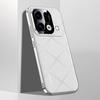 Plain Leather PC Phone Case For OPPO Find X9s Pro 5G, Slim Anti-Scratch Protective Cover
