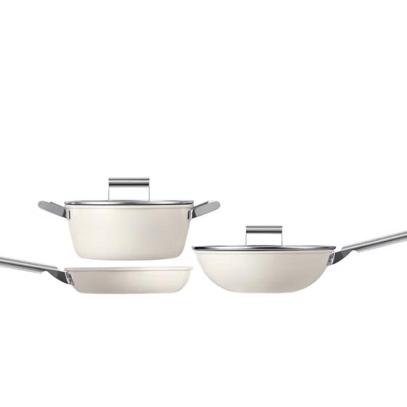 

Deshang Zhijian 3-Piece Refined Iron Non-stick Cookware Set