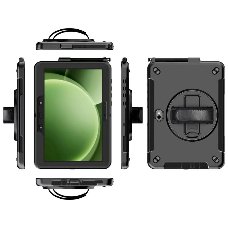 Full Coverage TPU Tablet Case With Rotating Stand Pen Slot Shockproof Anti-Scratch IPad Android Tablets
