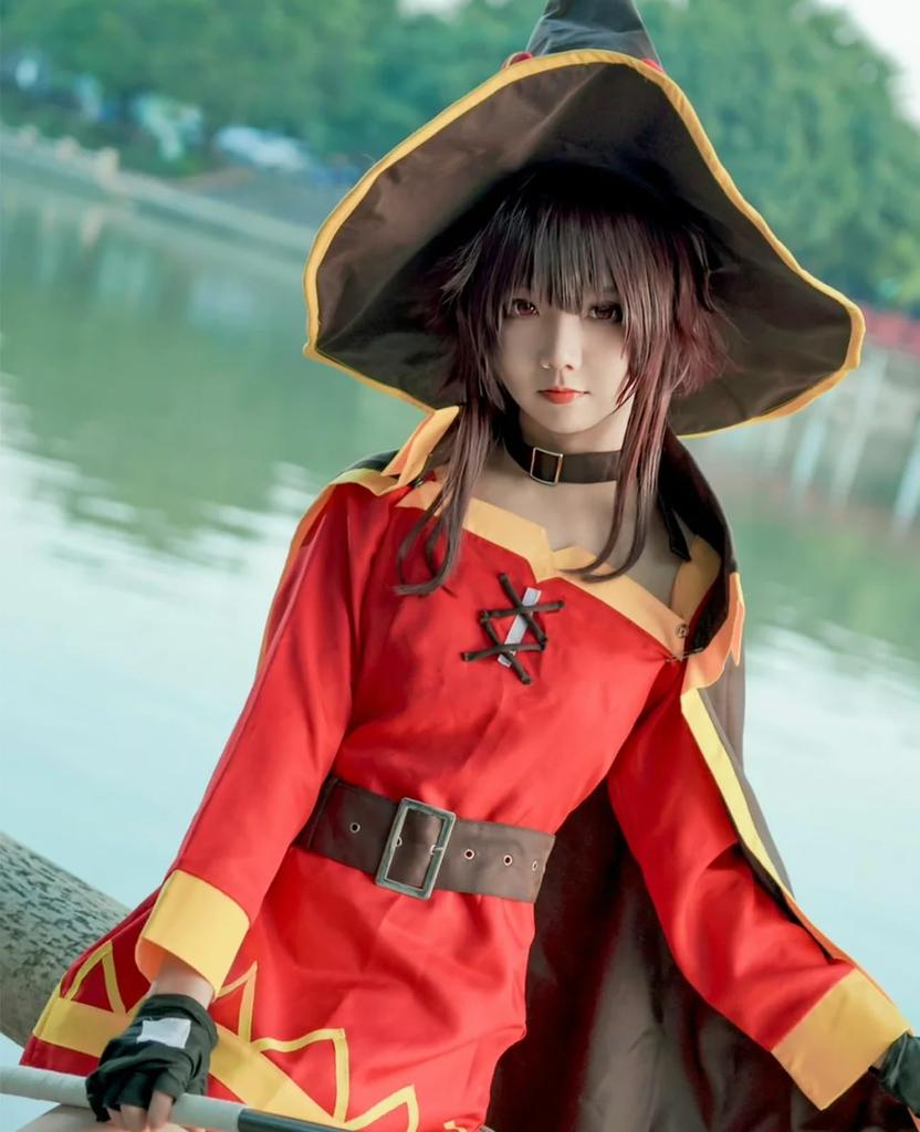 KonoSuba Cosplay Kazuma Sato Costum Cosplay Zeița Aqua Cosplay Vrăjitor Megumin Costume Cosplay Kazuma Sato Binecuvântare pentru această Lume Minunată Cosplay