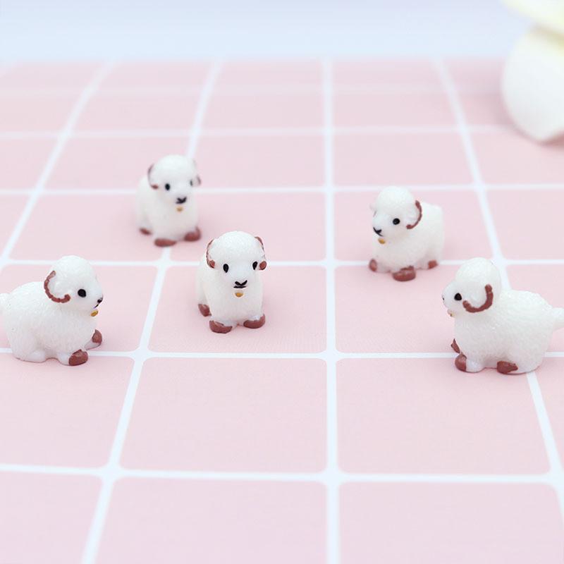 Cute Cartoon Sheep Decoration Ideal For Crafting Resin Art Projects And Mini Landscapes